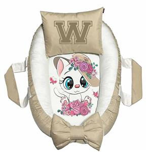 تشک غلت گیر نوزاد پادآفرین مدل شیر طرح حرف W