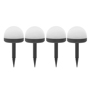 چراغ پارکی خورشیدی مدل BELL مجموعه 4 عددی 