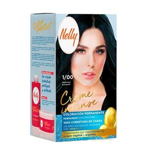 کیت رنگ مو نلی NELLY مدل Creme Intense ضد ریزش مو شماره 1/00