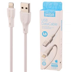 کابل لایتنینگ فست شارژ 5 آمپر شوش SH403i طول 1.1 متر