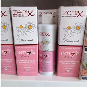 ژل بهداشتی بانوان زنیکس zenix ترکیه با عصاره بابونه برای پوست حساس حجم 250 میل
