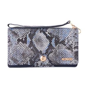 کیف دستی چرم یلسان مدل رادیس کد 014-RTL سرمه ای