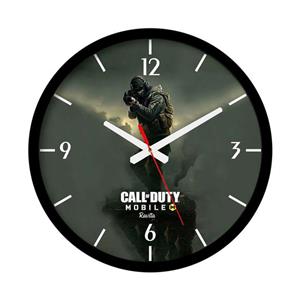 ساعت دیواری کوارتز راویتا مدل کالاف دیوتی موبایل کد 3702