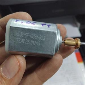 موتور آرمیچر 2.4 ولت میل لنگ دار 