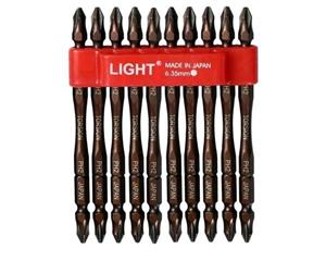 سر پیچ گوشتی لایت دو سر چهارسو 10 عددی مدل 22TB