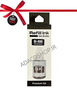 جوهر مخزن مشکی مدل GI-490BK حجم 135 میلی‌لیتر