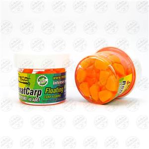 ذرت پاپ آپ طعم دار رنات کارپ نارنجی بسته ۴۰ عددی Renat Baits Silicone Corn,Carp Bait