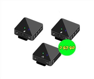 میکروفون بی سیم گوشی و دوربین SK750 wireless microphone مدل دو کاناله – کارکرده بسیار تمیز