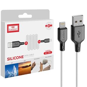 کابل آیفونی فست شارژ Earldom EC-154i 3A 1m