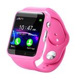 Kid Smart Watch Phone for Girls Boys with GPS Tracker IP67 Waterproof Fitness Watch Best Gift for Children (Pink)