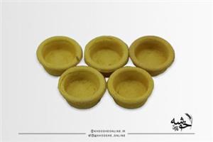 نان تارت طرح گرد لبه کنگره نمکی (مخصوص غذا و …)