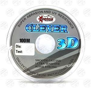 نخ ماهیگیری کلور  کاپیتان سایز۰.۵۰ ،۱۰۰ متر Captain CLEVER 3D