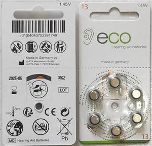 باتری سمعکی 13 اکو