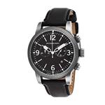 Burberry Swiss TOP Swiss Watch Chronograph Men Women Utilitarian Black Authentic Leather Black Date Dial BU7818