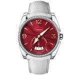 Parmigiani Women's Tonda Metropolitaine Diamond 33.10mm Leather Band Automatic Watch PFC273-0060900-HE2421 