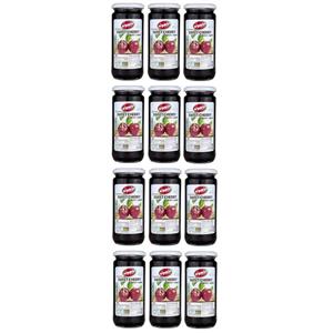 کمپوت گیلاس ماهوند - 220 گرم مجموعه 12 عددی