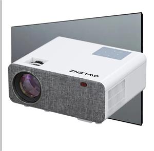 ویدئو پروژکتور النز مدل SD500 Smart Android به همراه پرده نمایش و کنترل (سری جدید، اندروید 13)