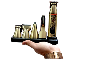 ماشین اصلاح حجم زن و صفر زن ،فید زن چند کاره مارک دی اس پی سفارش اروپا حرفه ای بدن متال dsp professional 90642A