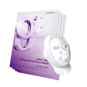 ماسک ورقه ای لیفت و درخشان کننده پوست نامبوزین Numbuzin مدل NAD 50 Peptides بسته 4 تایی