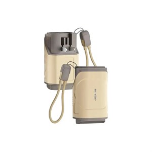 پاوربانک 10000 میلی آمپر گرین لاین مدل GREEN LION TRAVE-X POWER BANK PX21 رنگ کرم