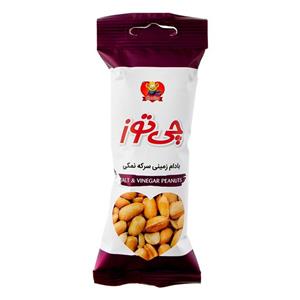 بادام زمینی سرکه نمکی 40 گرم چی توز