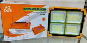 پروژکتور شارژی و خورشیدی SOLAR LED LIGHT HG DUE HG-68