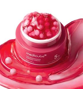 کرم کپسولی نیاسینامید مدی کیوب (روشن کننده و آبرسان) | medicube TXA NIACINAMIDE CAPSULE CREAM