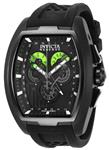 Invicta Men's Reserve Stainless Steel Quartz Watch with Silicone Strap, Black, 24 (Model: 27090)