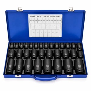 جعبه بکس ۳۵ عددی صنعتی فشار قوی اصلی باس مدل BS-35pcs