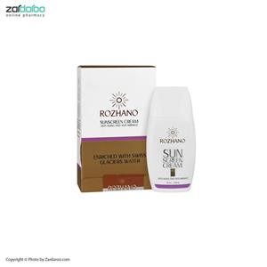 کرم ضد آفتاب ضد چروک و پیری  SPF 50 روژانو