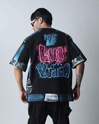 تیشرت باکسی مردانه LV مدل Mita