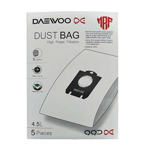 پاکت جاروبرقی دوو مدل DVC-S22P مناسب جاروبرقی دوو اسپرو بسته 5 عددی