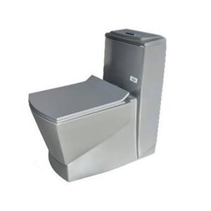 توالت فرنگی مگا طوسی مات درجه یک بیده دار