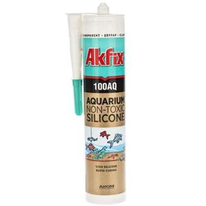 چسب آکواریوم آکفیکس مدل 100AQ مخصوص ماهی حجم 310 میلی لیتر