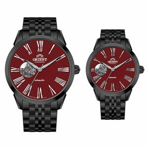 ست ساعت مچی عقربه‌ای کوارتز زنانه و مردانه اورینت کانتیننتال مدل 0116-2