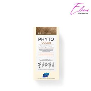 رنگ مو فیتو بلوند بژ خیلی روشن 9.8 بدون آمونیاک 9/8 Phyto
