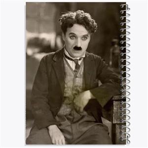 دفتر مشق 100 برگ خندالو طرح چارلی چاپلین Charlie Chaplin