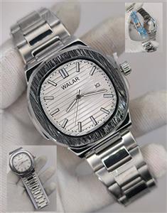 ساعت مچی مردانه پتک فیلیپ از برند والار WALAR سیلور