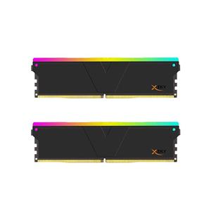 رم کامپیوتر وی کالر Manta XSky RGB DDR5 با ظرفیت 32 گیگابایت (2×16GB) فرکانس 6000 مگاهرتز
