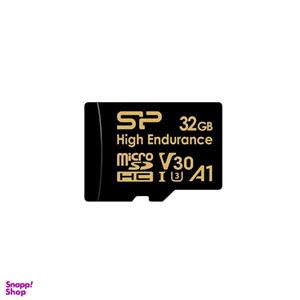 کارت حافظه MicroSDHC سیلیکون پاور مدل Golden Series High Endurance ظرفیت 32 گیگابایت