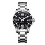 Longines HydroConquest Black Dial Automatic Mens Watch L3.741.4.56.6