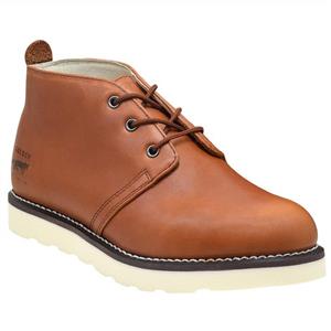 Golden Fox Men's American Heritage Work Chukka Boot with Lightweight Oil Resistant Wedge Sole for Construction 
