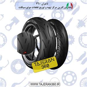 لاستیک موتور سیات هند سایز ۱۱۰/۷۰/۱۷ و ۱۵۰/۶۰/۱۷ جفت