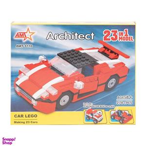 لگو ساختنی طرح ماشین مدل 23in1 بسته 278 تکه