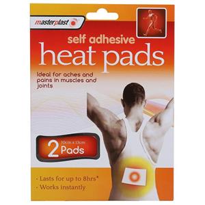 پد ضد درد حرارتی مستر پلاست Master Plast مدل Heat Pads بسته 2 عددی
