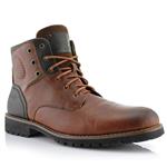 Polar Fox Homer MPX806036 Mens Casual Work Lace Up Classic Motorcycle Combat Boots