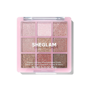 پالت سایه 9رنگ گلیمر گلیم شیگلم Sheglam Glimmer Gleam Eyeshadow Palette
