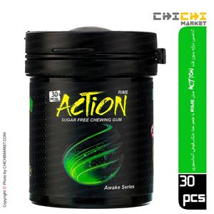 آدامس بدون قند آسانسوری اکشن با طعم نعنا خنک مدل RIME