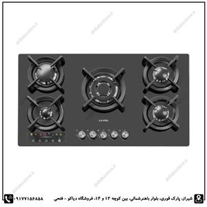 اجاق گاز شیشه ای ایلیا استیل مدل G538D