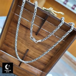 زنجیر نقره مردانه کرال   